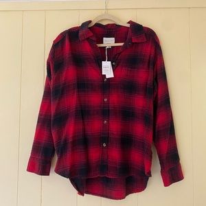 American Eagle flannel shirt NWT